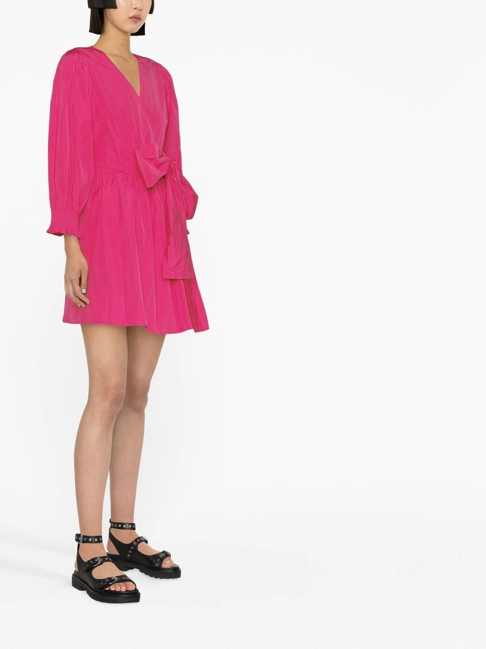 tie-waist dress - 3