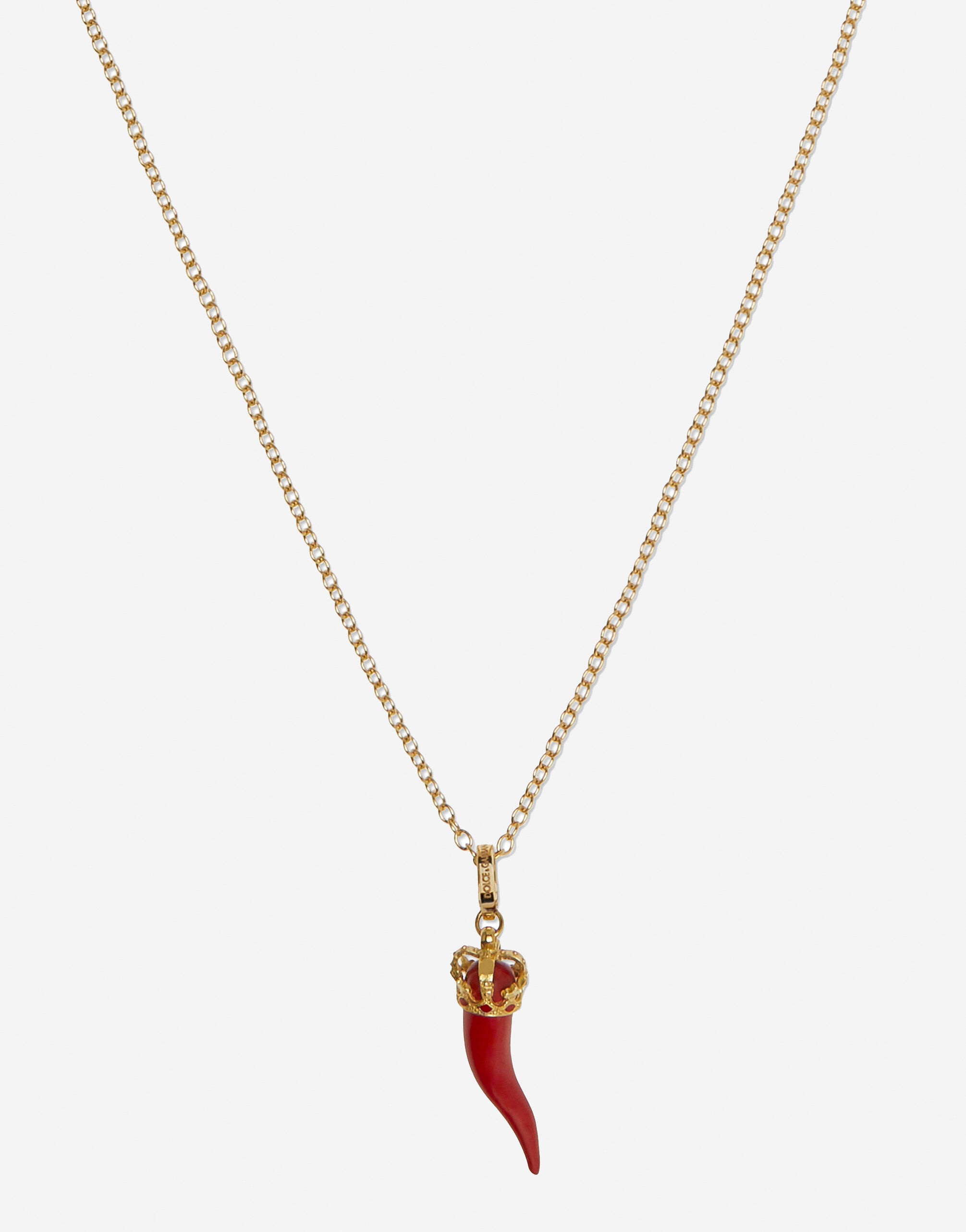 Good luck pendant in enamelled yellow gold - 2
