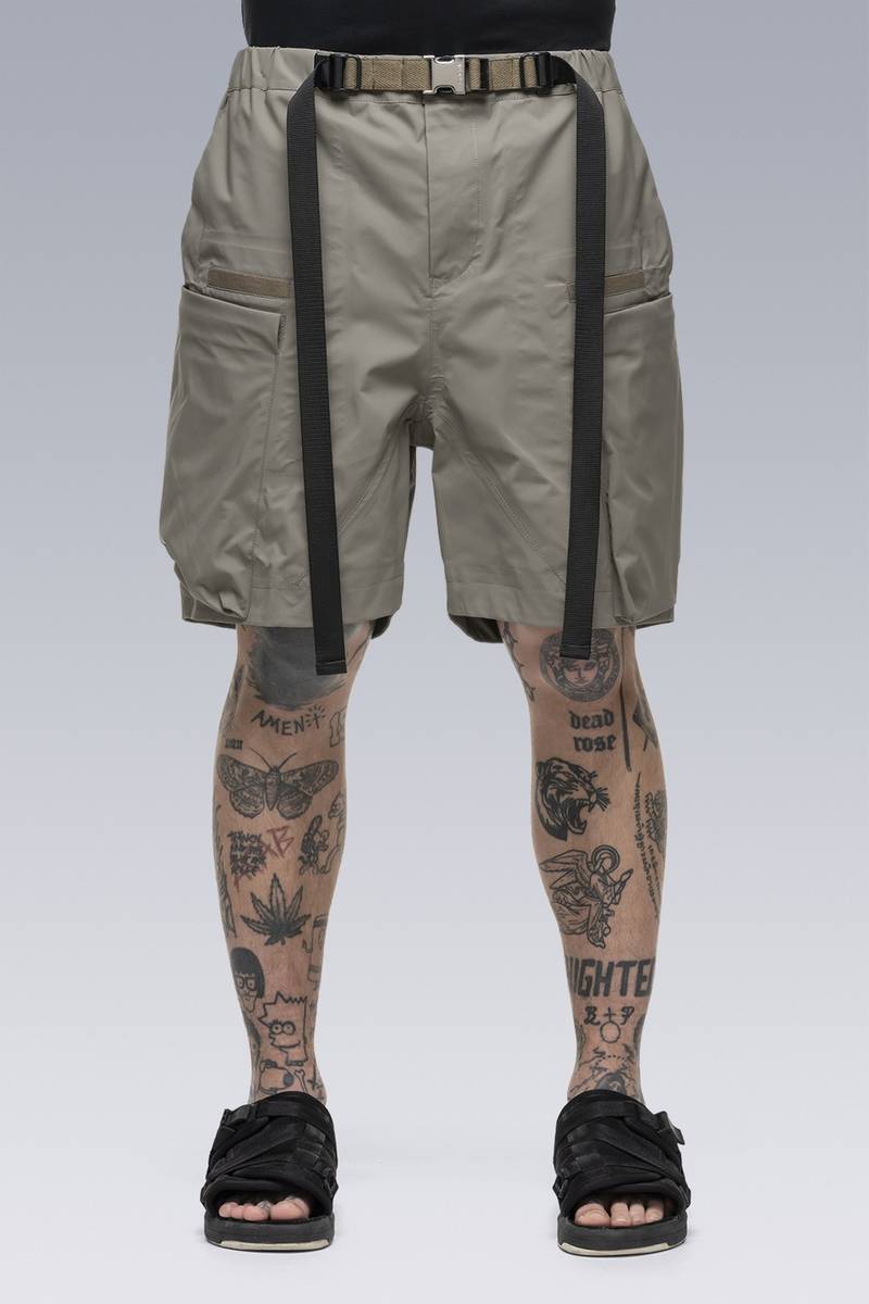 SAC-SP2763 sacai / ACRONYM Shorts Alpha Green - 1