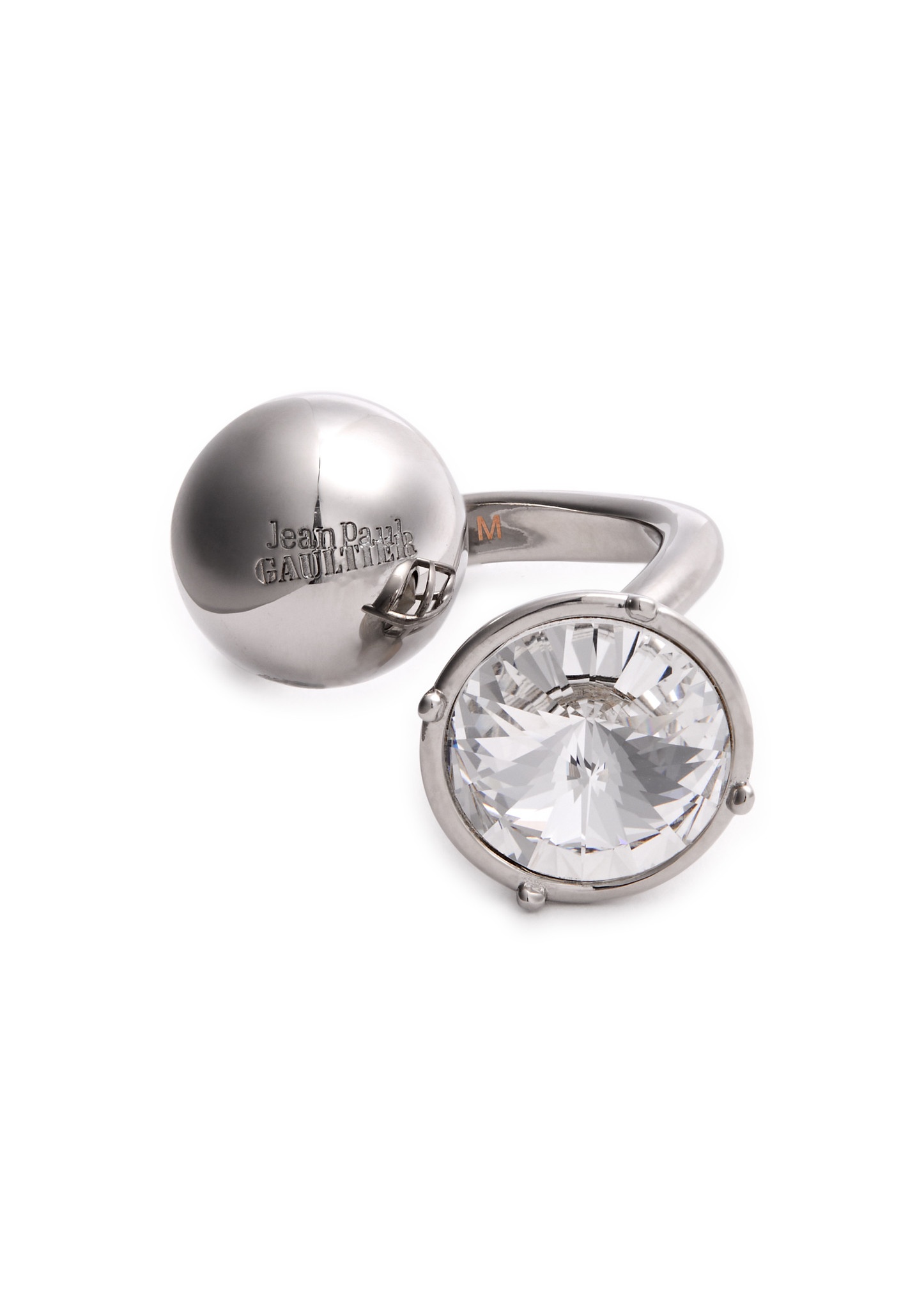Crystal-embellished ring - 1