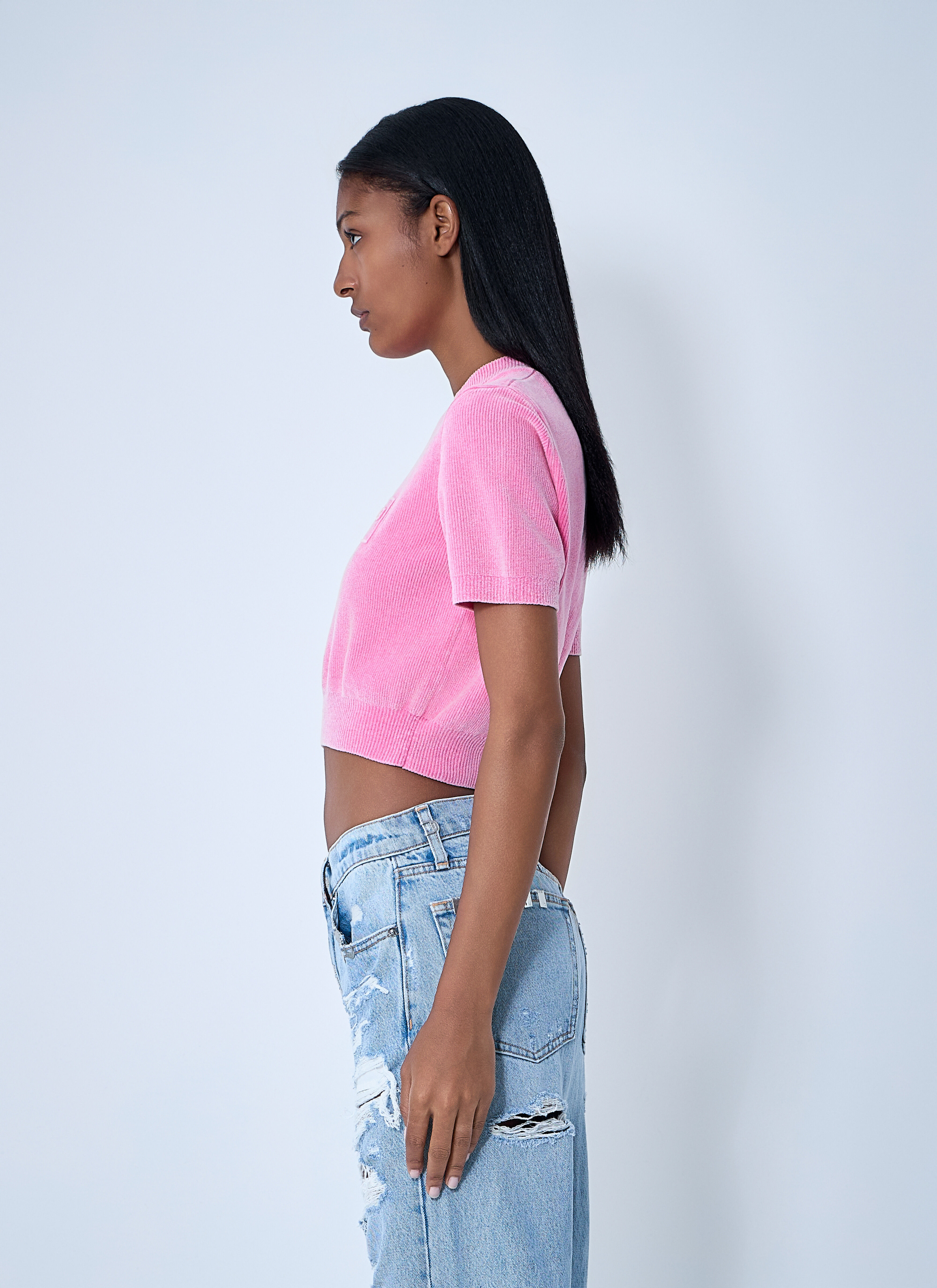Logo Motif Knitted Top - 3