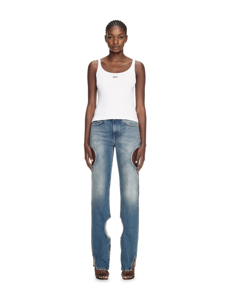 Off-White Off Stamp Rib Tank Top outlook