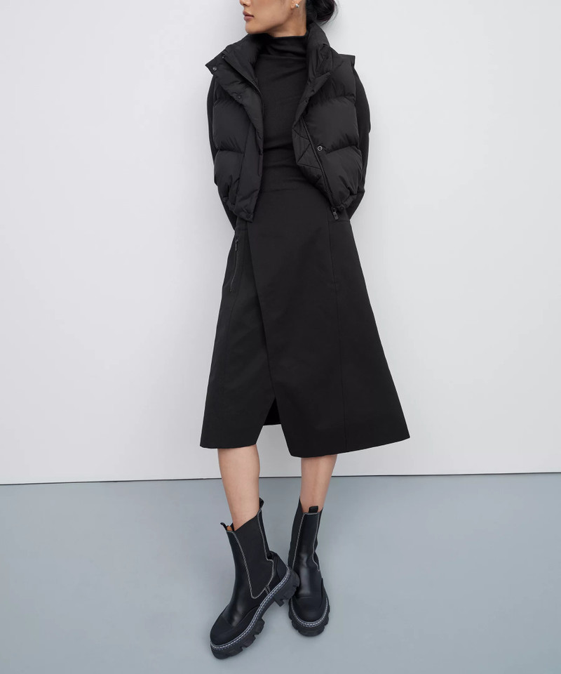A-Line High-Rise Wrap Skirt 1