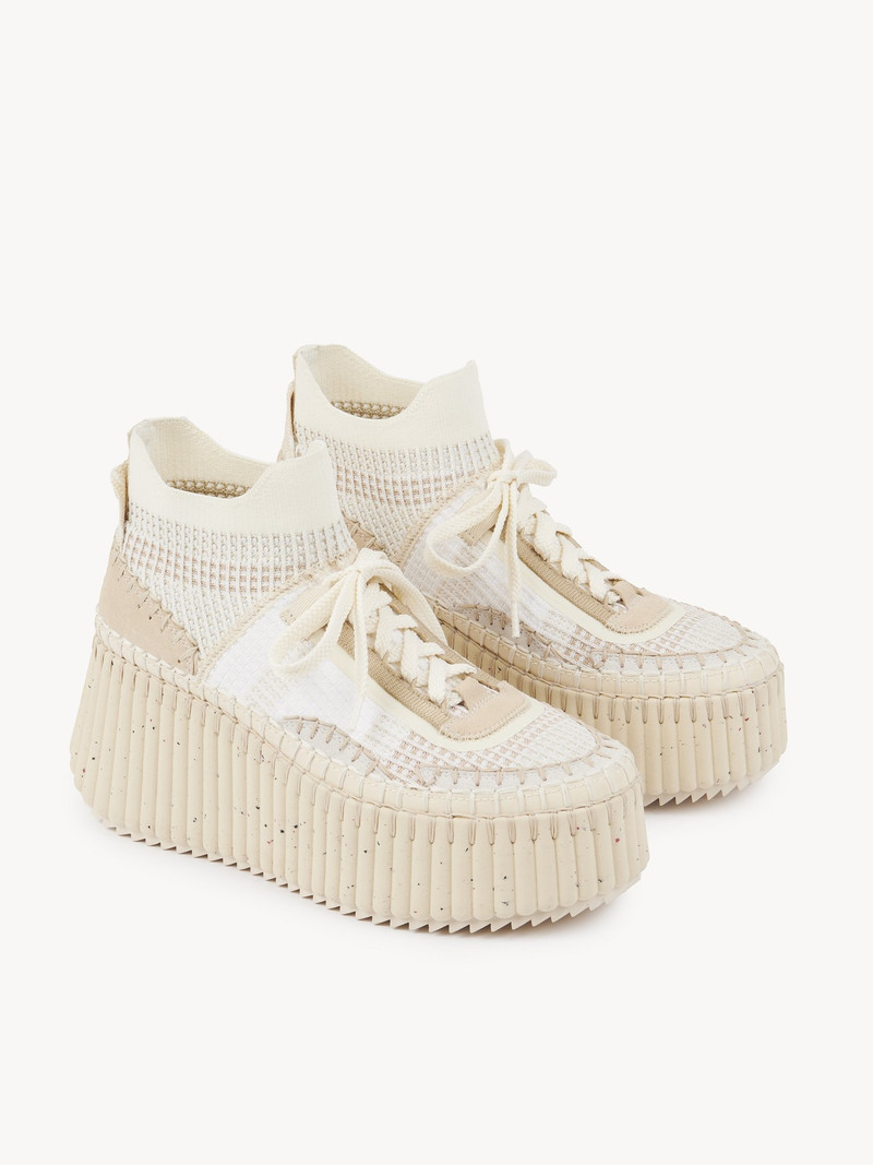 Chloé NAMA WEDGE SNEAKER outlook