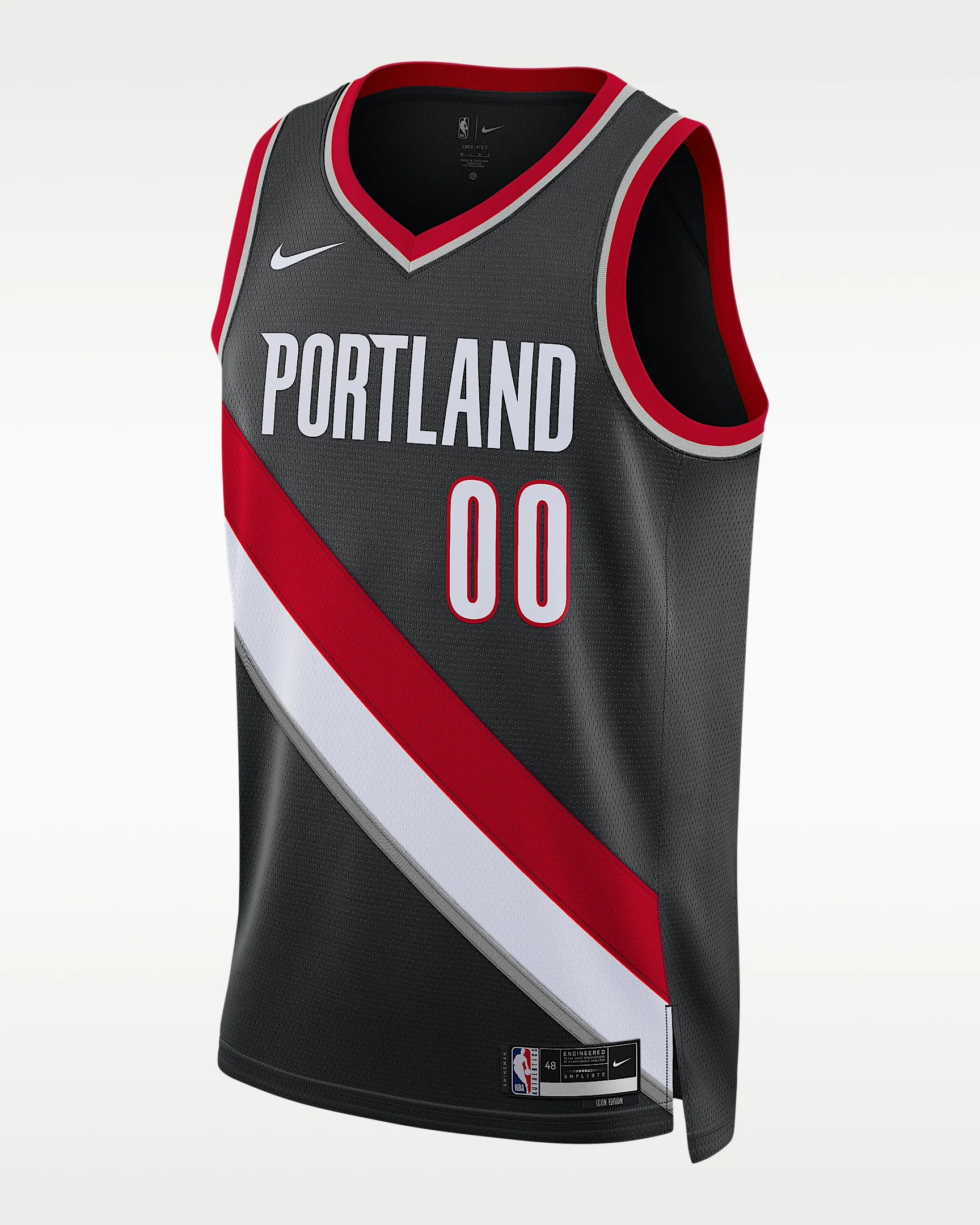 Portland Trail Blazers Icon Edition 2022/23 Nike Men's Dri-FIT NBA Swingman Jersey - 1