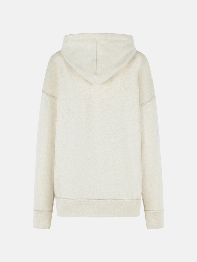 Isabel Marant Étoile 'MANSEL' SWEATSHIRT IN ECRU COTTON BLEND outlook