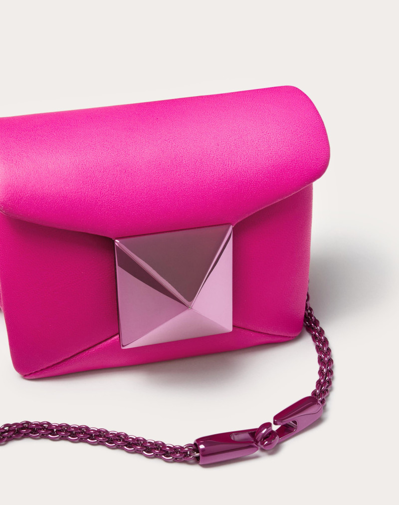 ONE STUD NAPPA MICRO BAG WITH CHAIN 2