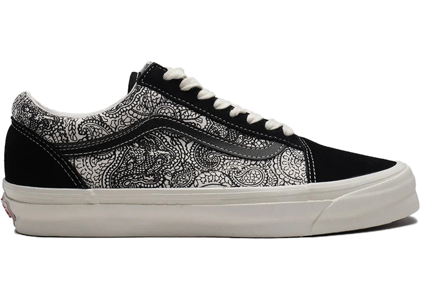 Vans Vault Old Skool Black White Paisley - 1