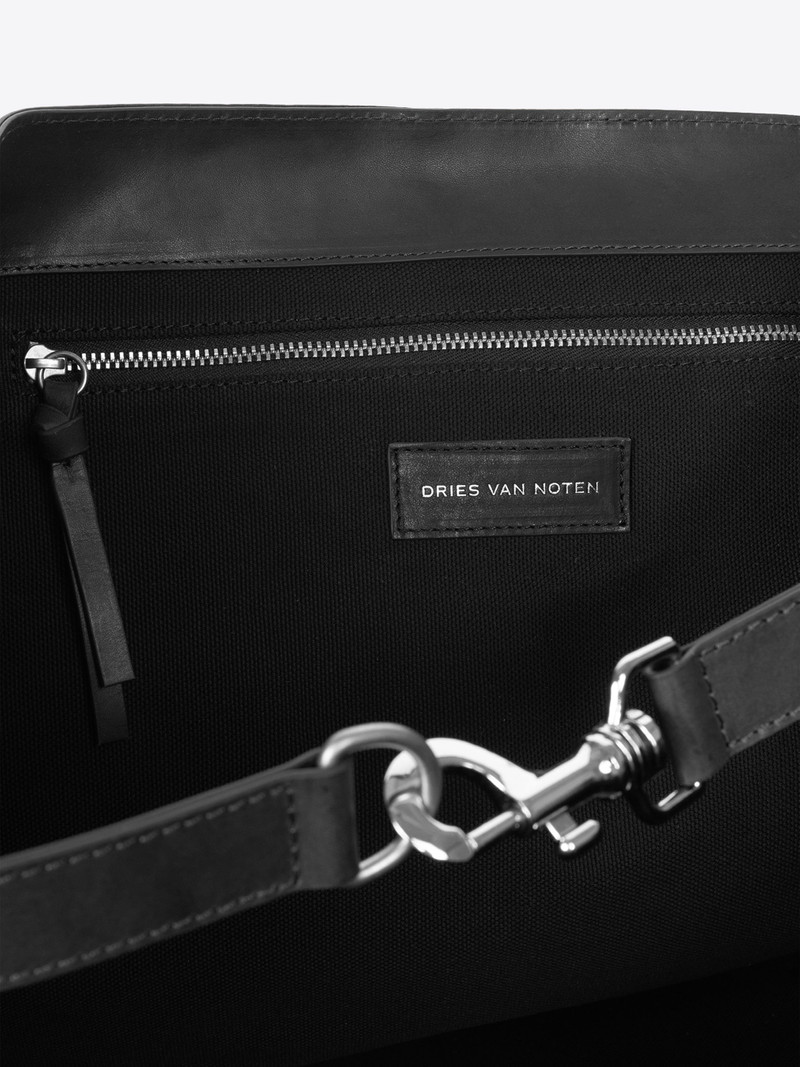 LEATHER TOP HANDLE BAG 6