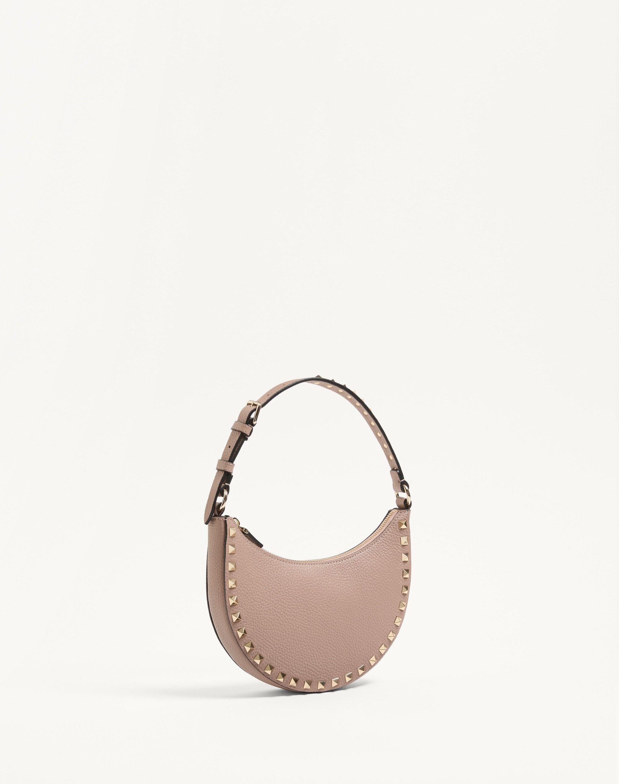 MINI ROCKSTUD HOBO BAG IN GRAINY CALFSKIN - 2