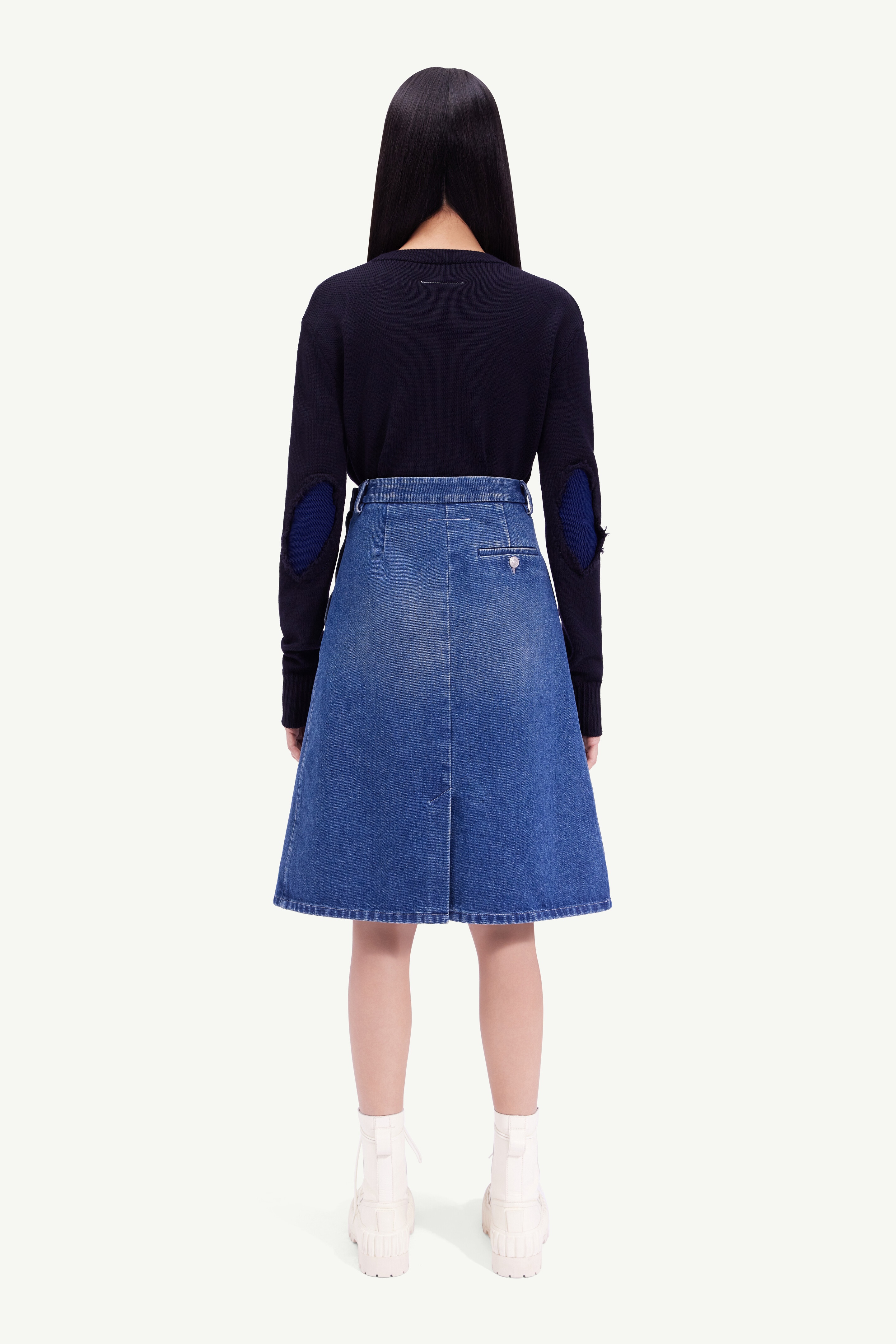 Denim skirt - 4