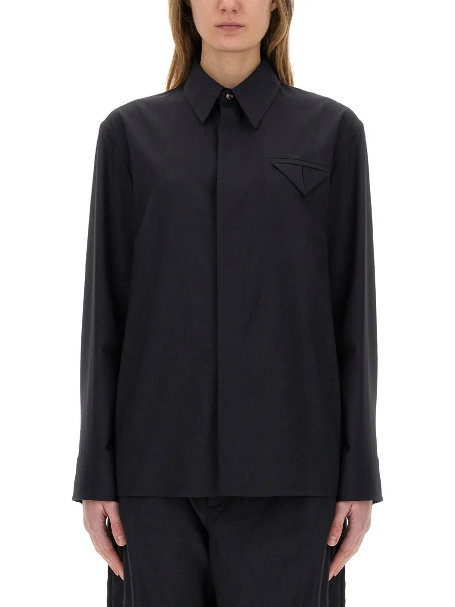 Bottega Veneta Women Wool Shirt - 1