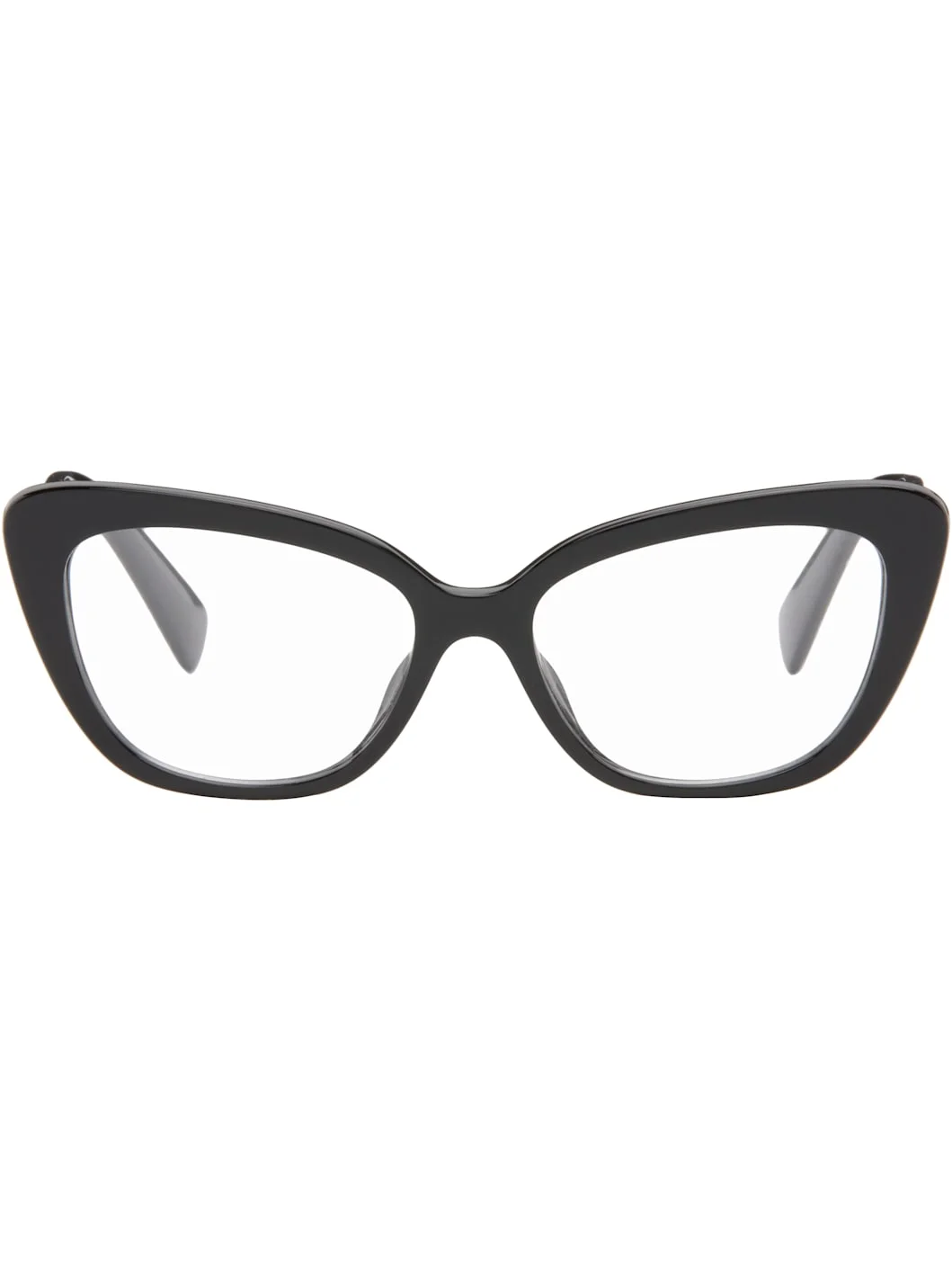 Black Cateye Glasses - 1