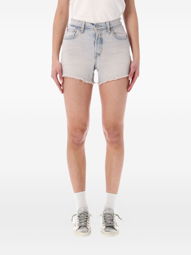 501® Curve frayed shorts 1