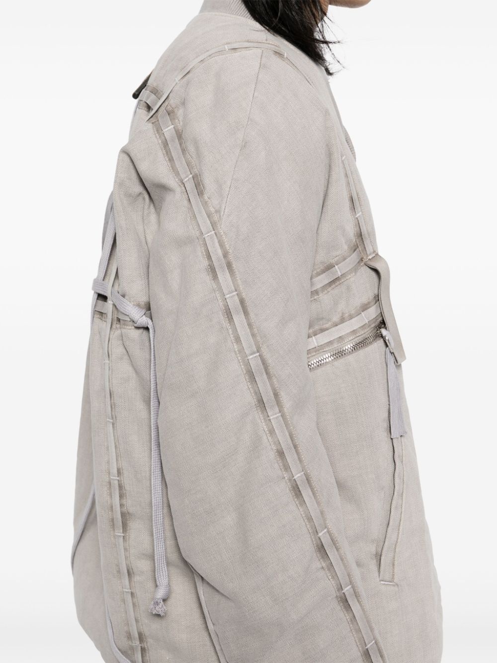 zip-up bomber jacket - 5
