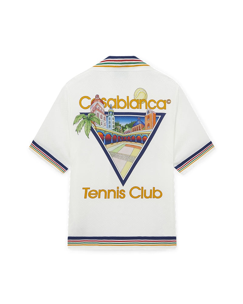 Tennis Club Icon Silk Shirt - 2