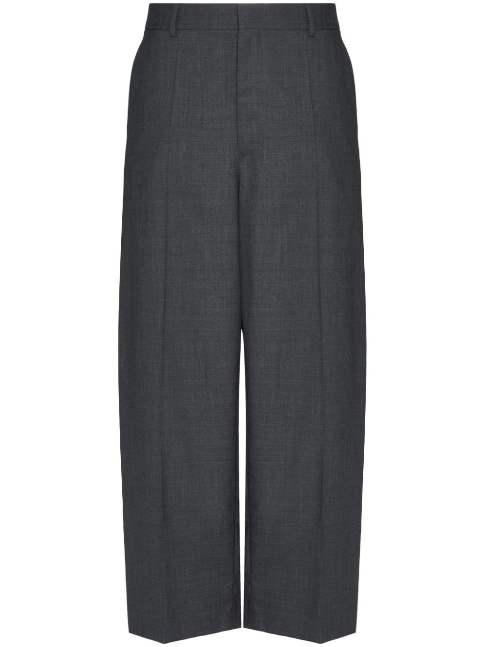 virgin wool-blend trousers - 1