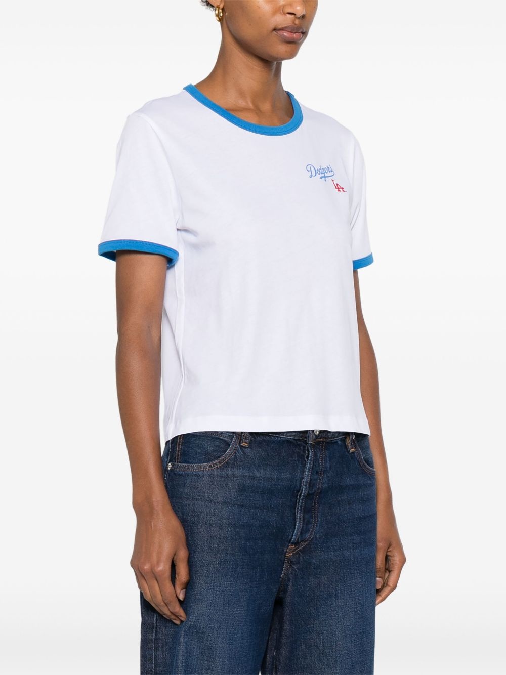x The LA Dodgers Serif Ringer T-shirt - 2