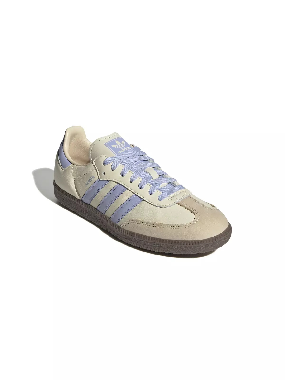 Originals Samba OG "Cream White/Violet Tone/Sand Strata" Women's Shoe - 3