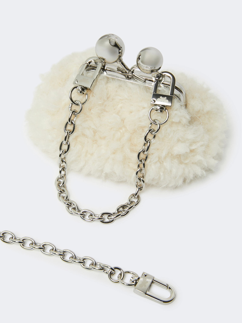 VIVY Mini Pasticcino Bag with a soft texture - IVORY 3
