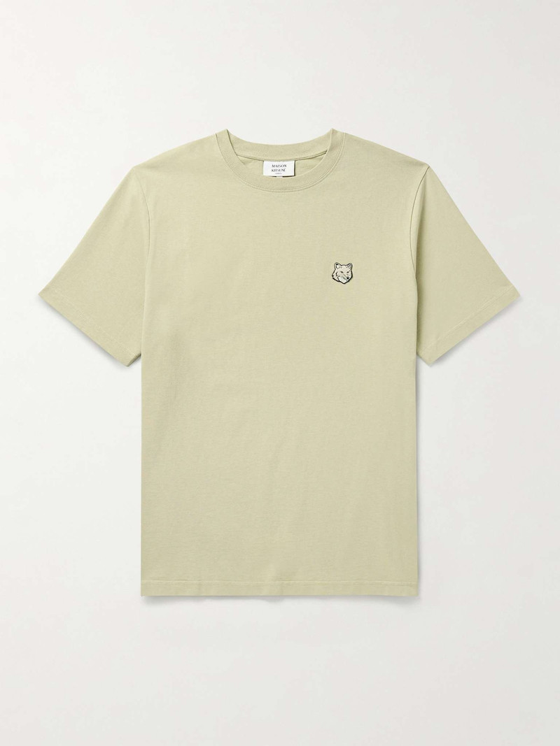 Logo-Appliquéd Cotton-Jersey T-Shirt - 1
