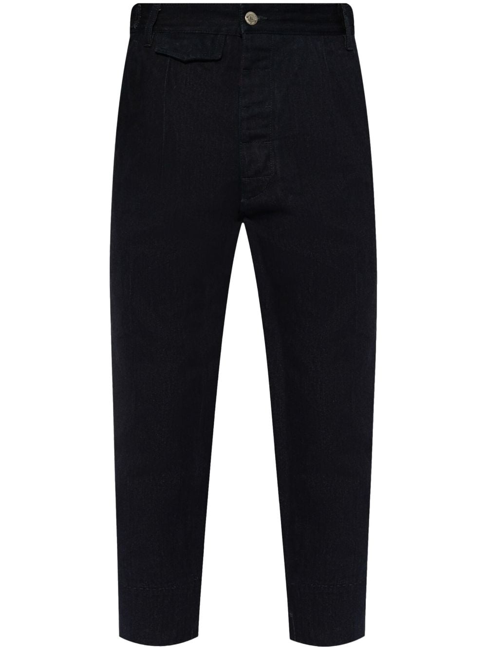 low-rise tapered jeans - 1