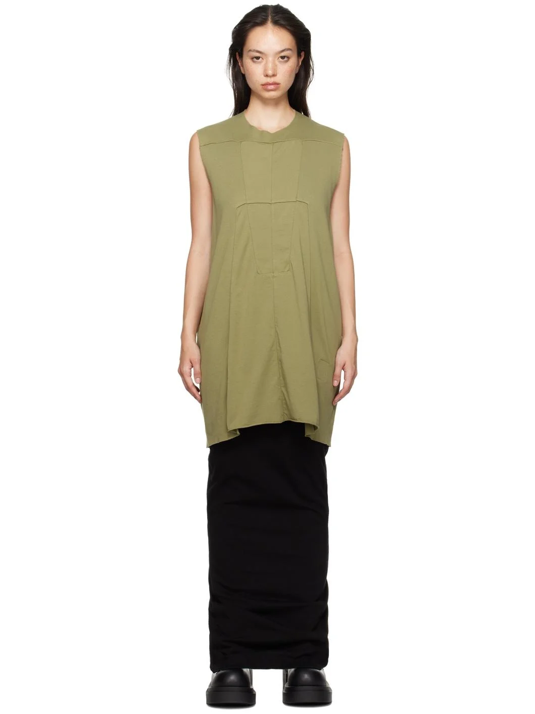 Khaki Luxor SL Tank Top - 1