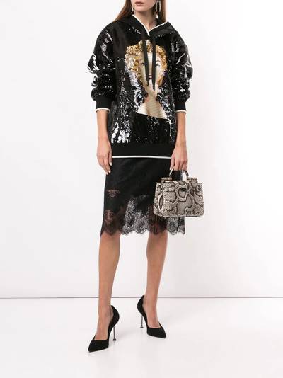 Dolce & Gabbana Marilyn Monroe sequin hoodie outlook