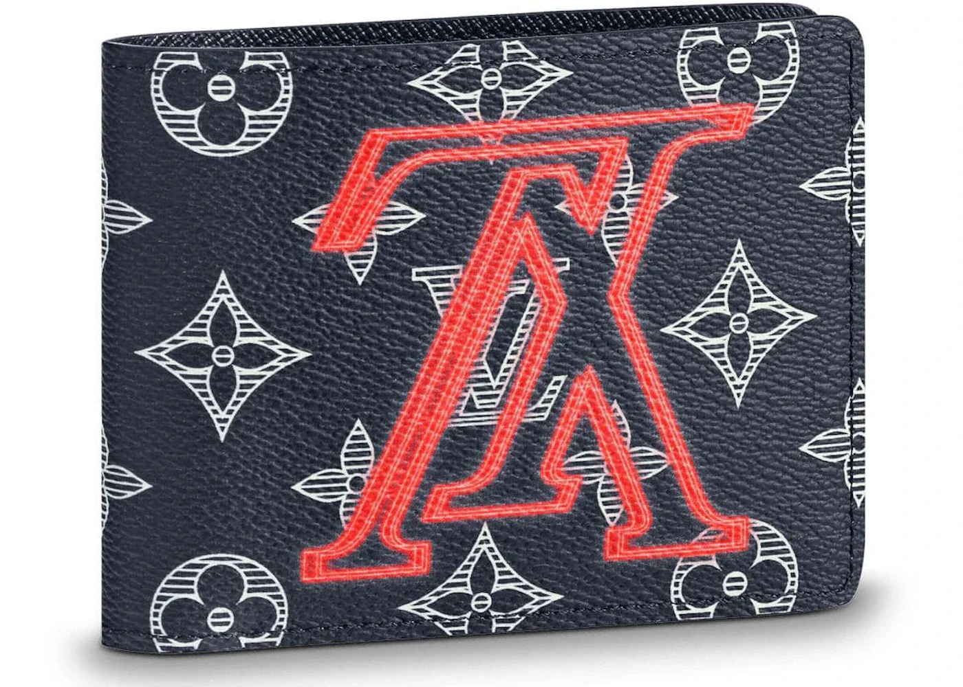 Louis Vuitton Multiple Wallet Monogram Upside Down Ink Navy - 1