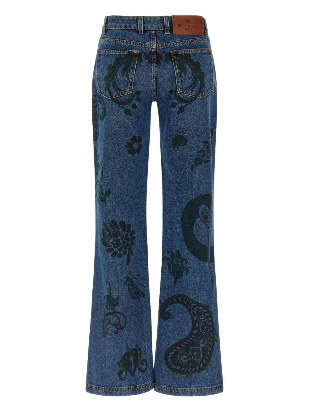 Etro Women Paisley Print Jeans - 2