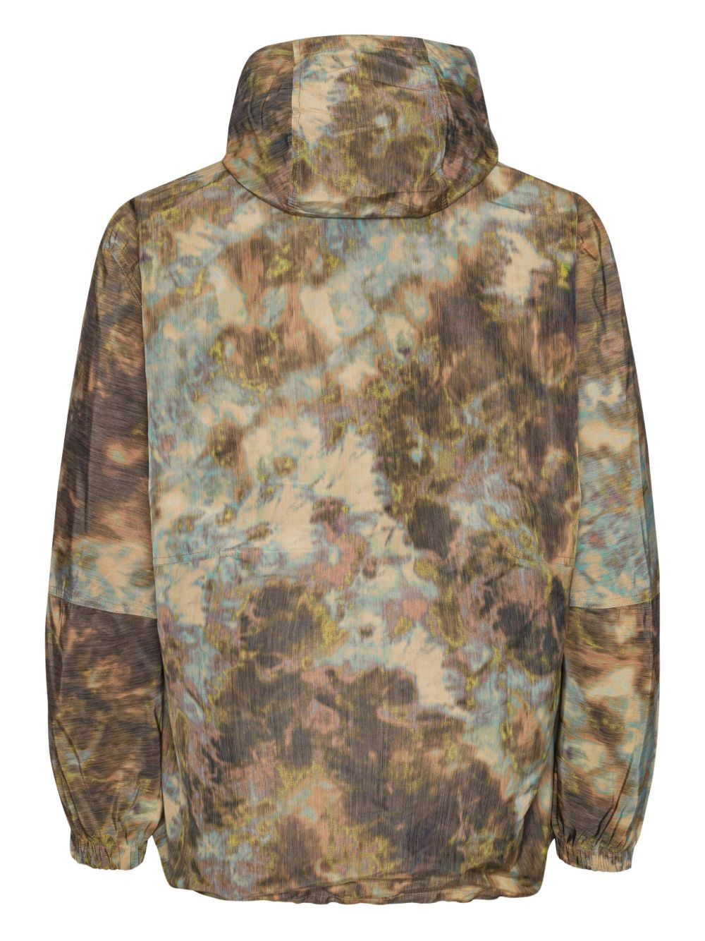 camouflage-print half-zip hoodie - 2