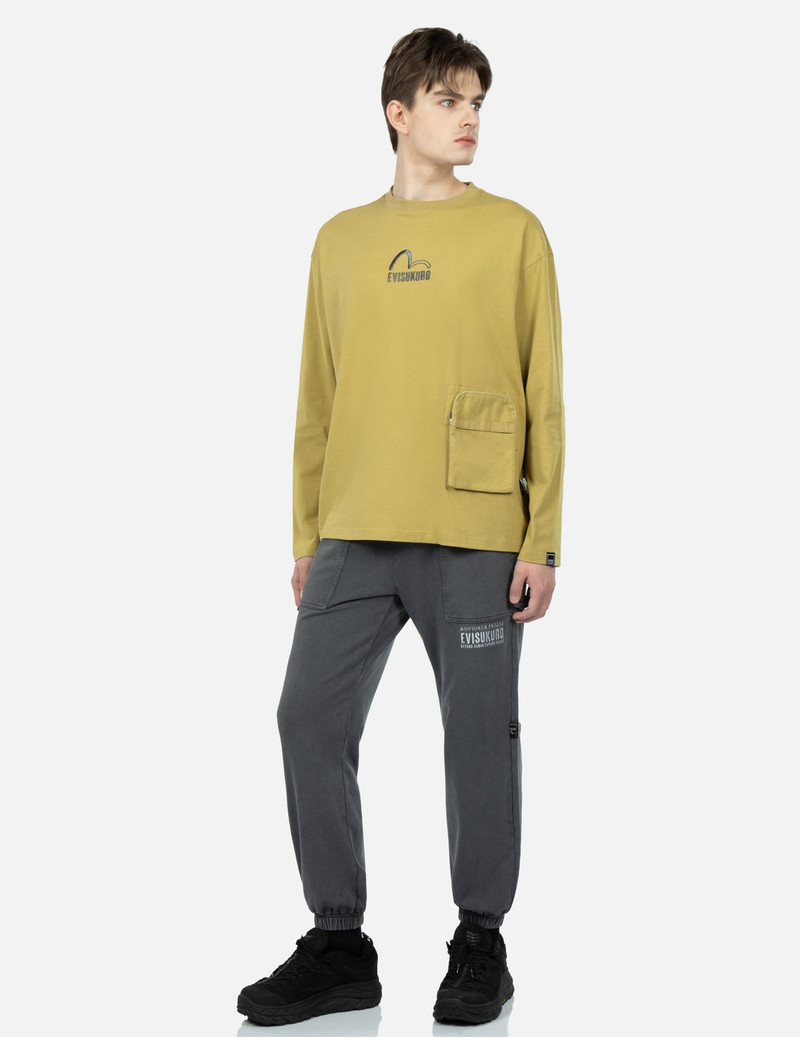 3D Pocket Long-sleeve T-Shirt 3