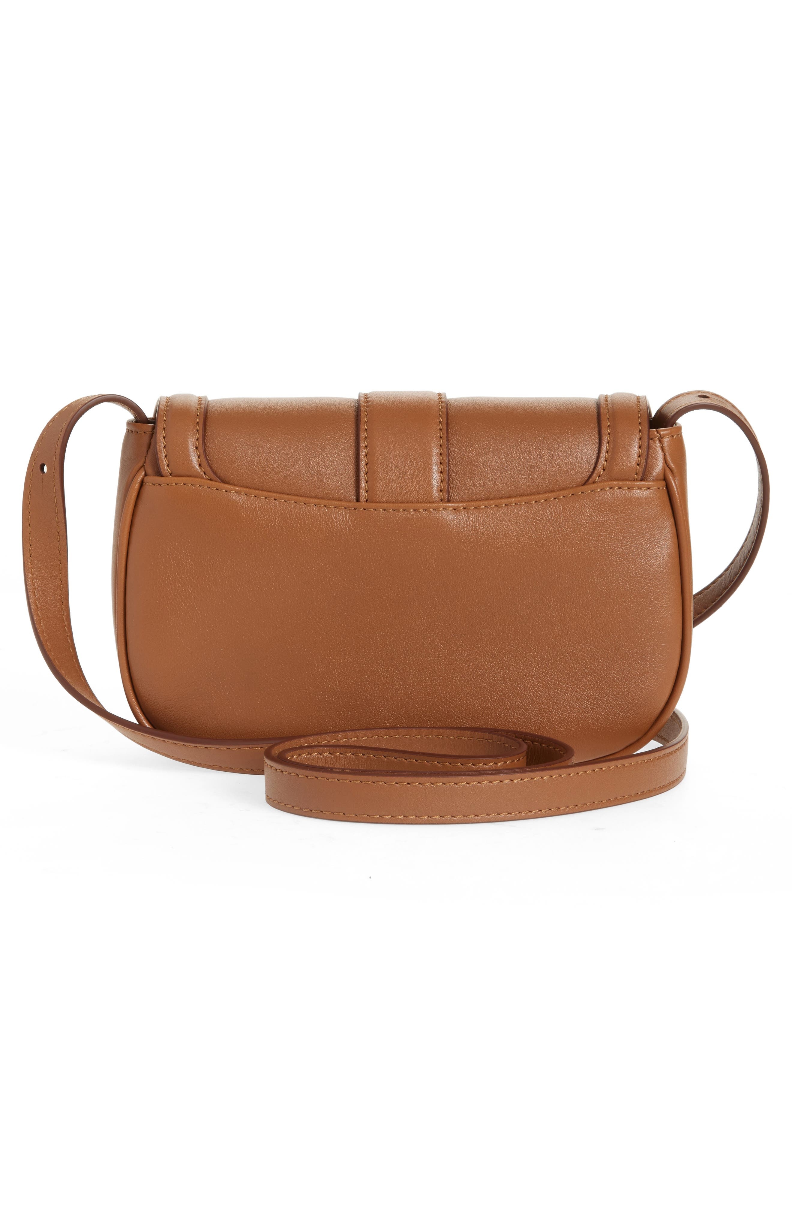 McQueen Mini T-Bar Shoulder Bag in Tan Silver at Nordstrom - 4
