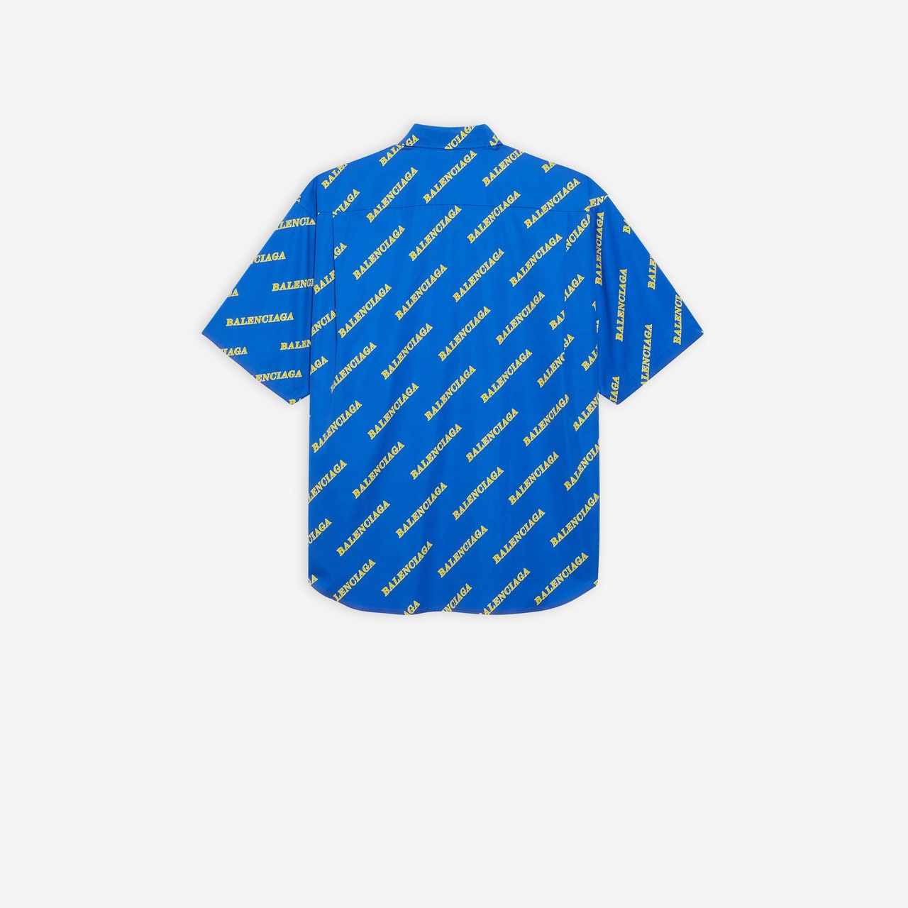 Allover Sporty Logo Large Fit Short Sleeve Shirt - 2