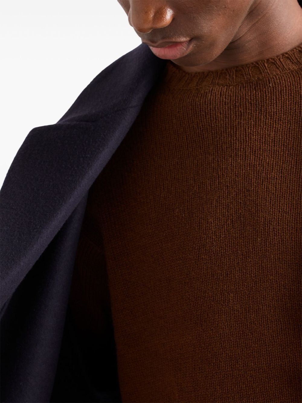 Cashmere crew-neck sweater - 5