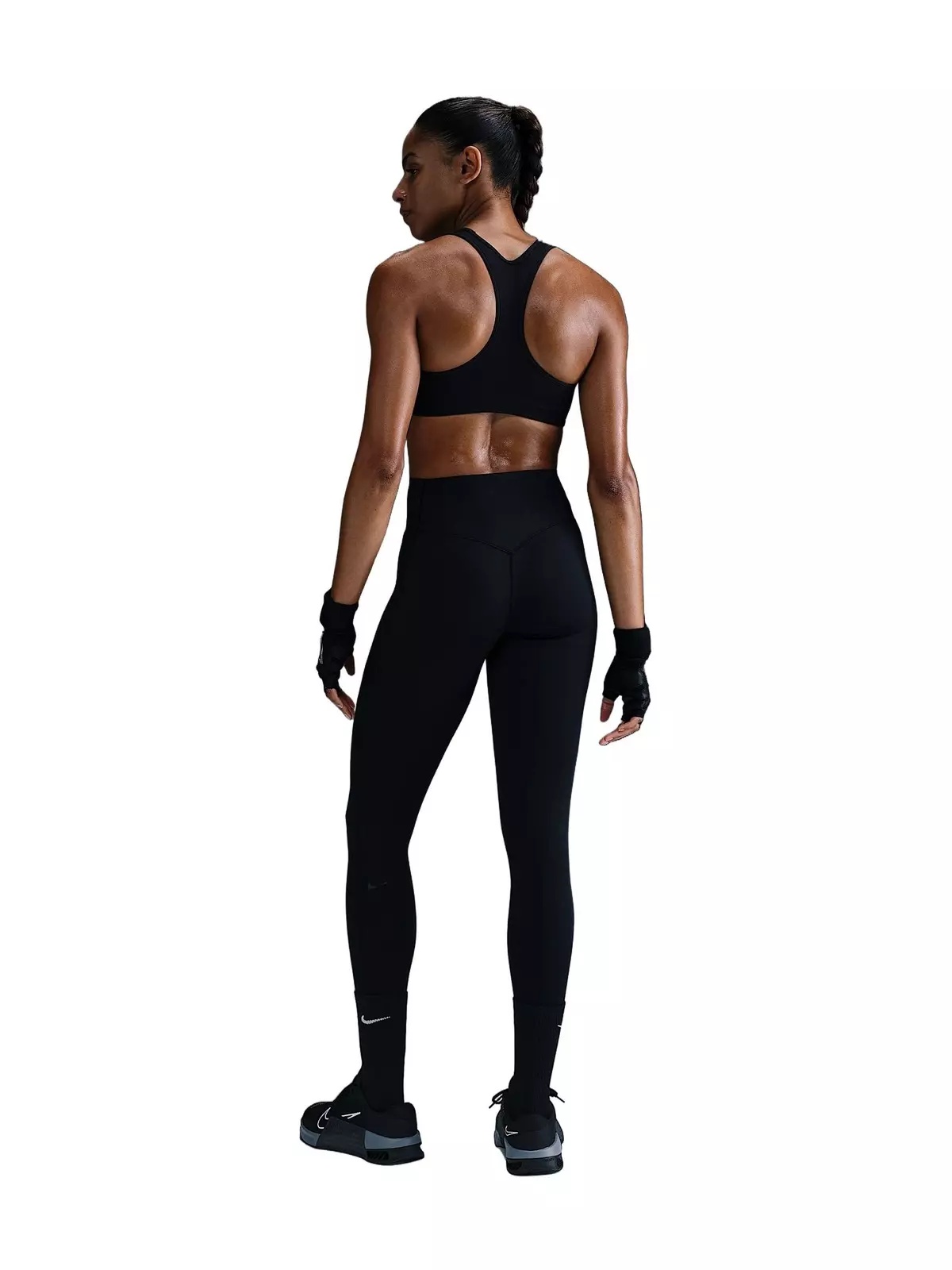 Women's Universa Med-Support High-Waisted Full-Length Leggings w/ Pockets -Black - 2