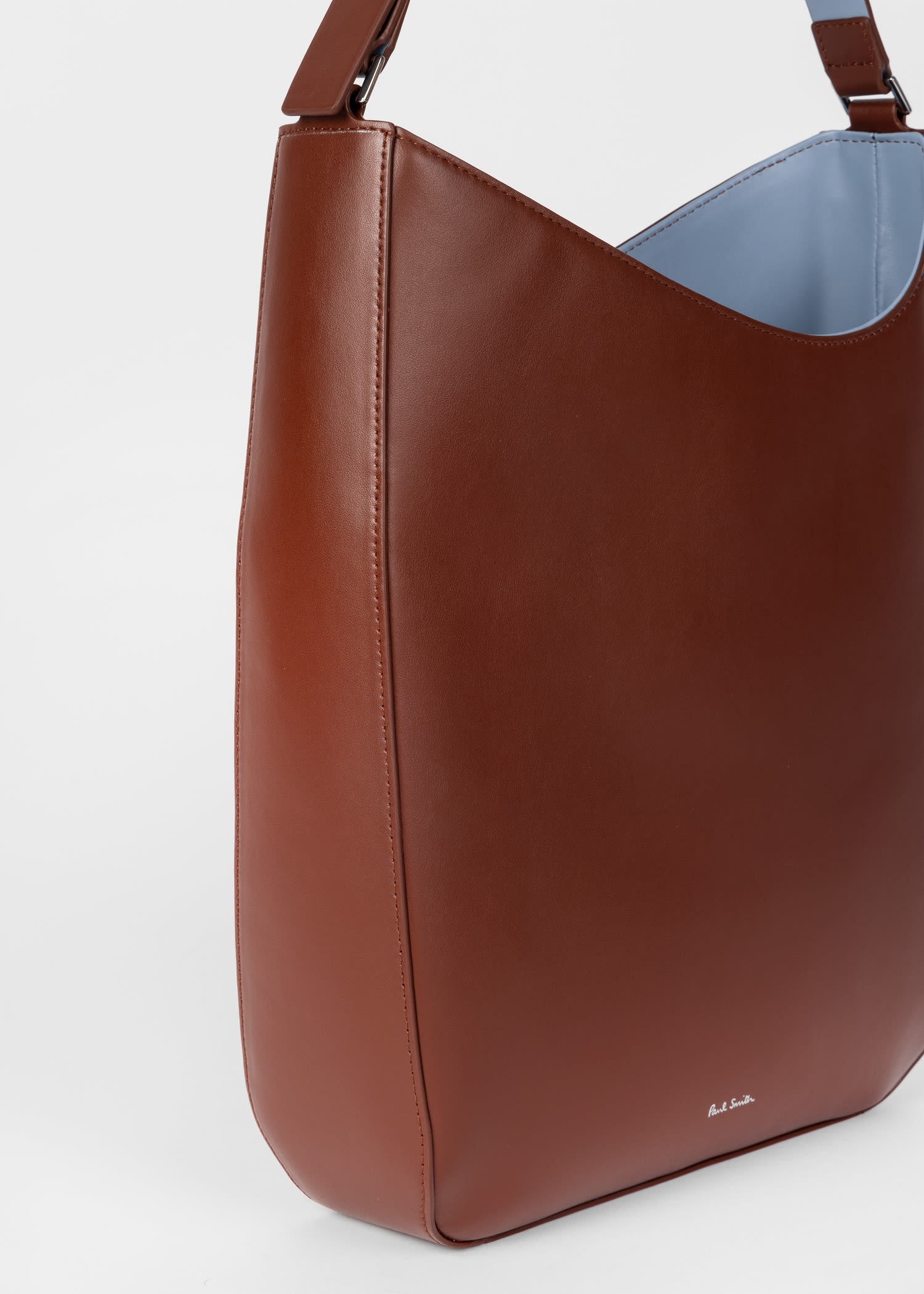 Brown Leather Tote Bag - 4