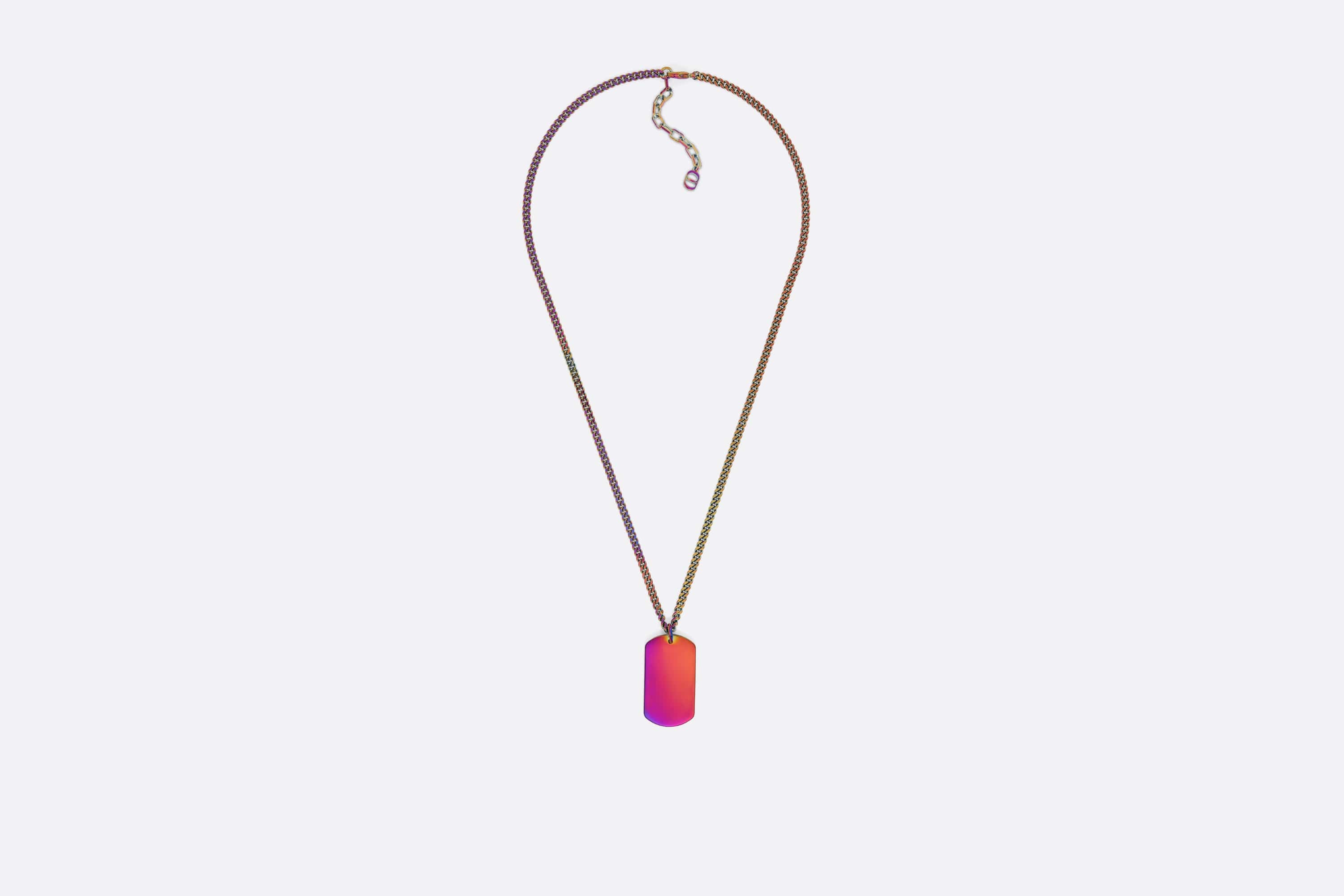 CD Couture Plate Pendant Necklace - 2