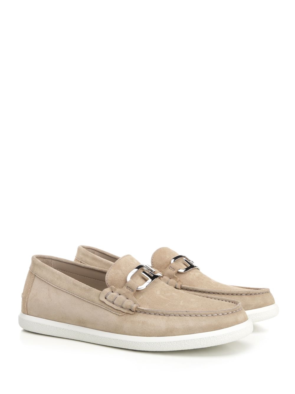 O Lace-Up Shoes Beige - 2
