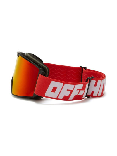 Off-White gradient-effect goggle sunglasses outlook
