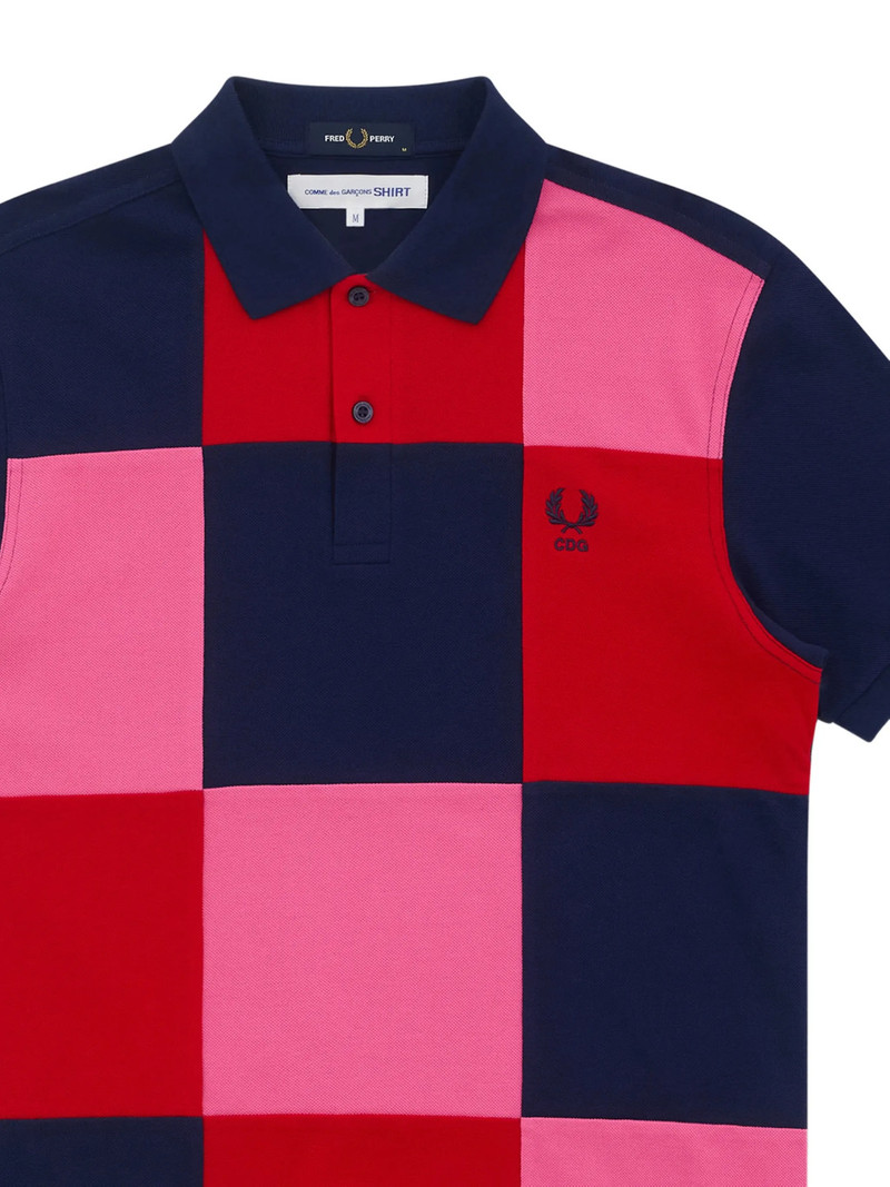 Comme des Garçons SHIRT CDG SHIRT x Fred Perry Checker Polo outlook
