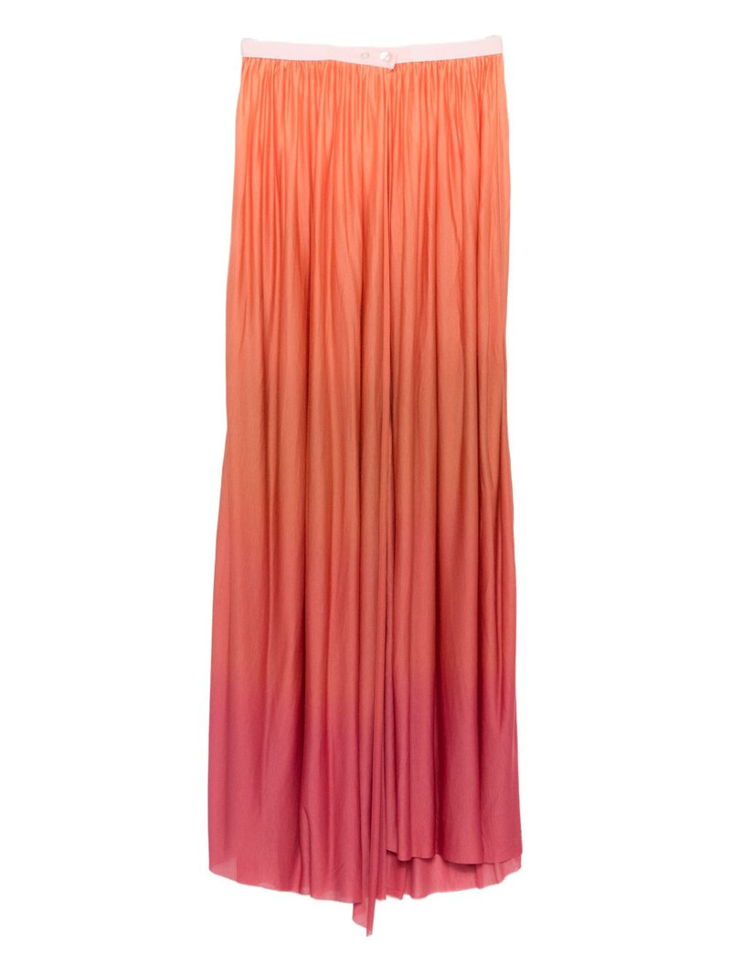 pleated ombre skirt 1