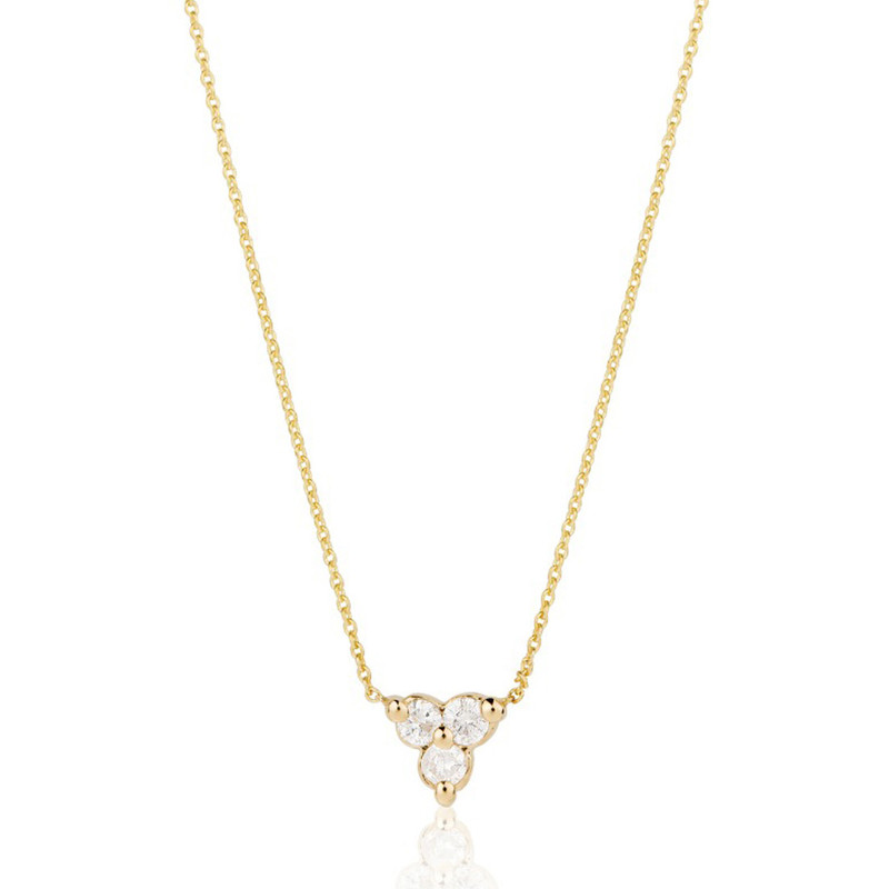 Diamond Triad Necklace 1