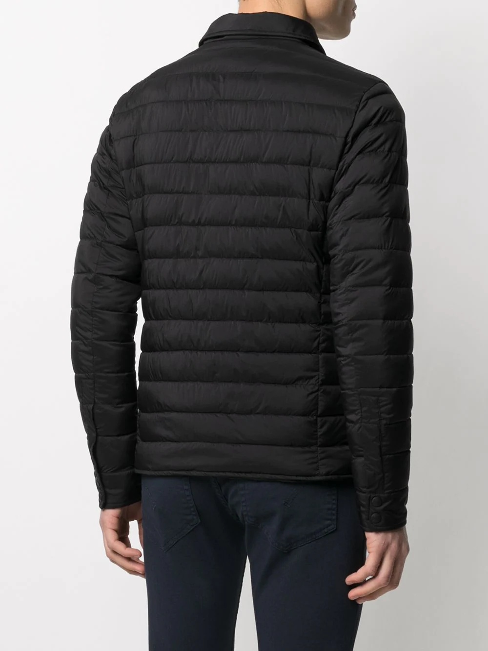 collared padded jacket - 4