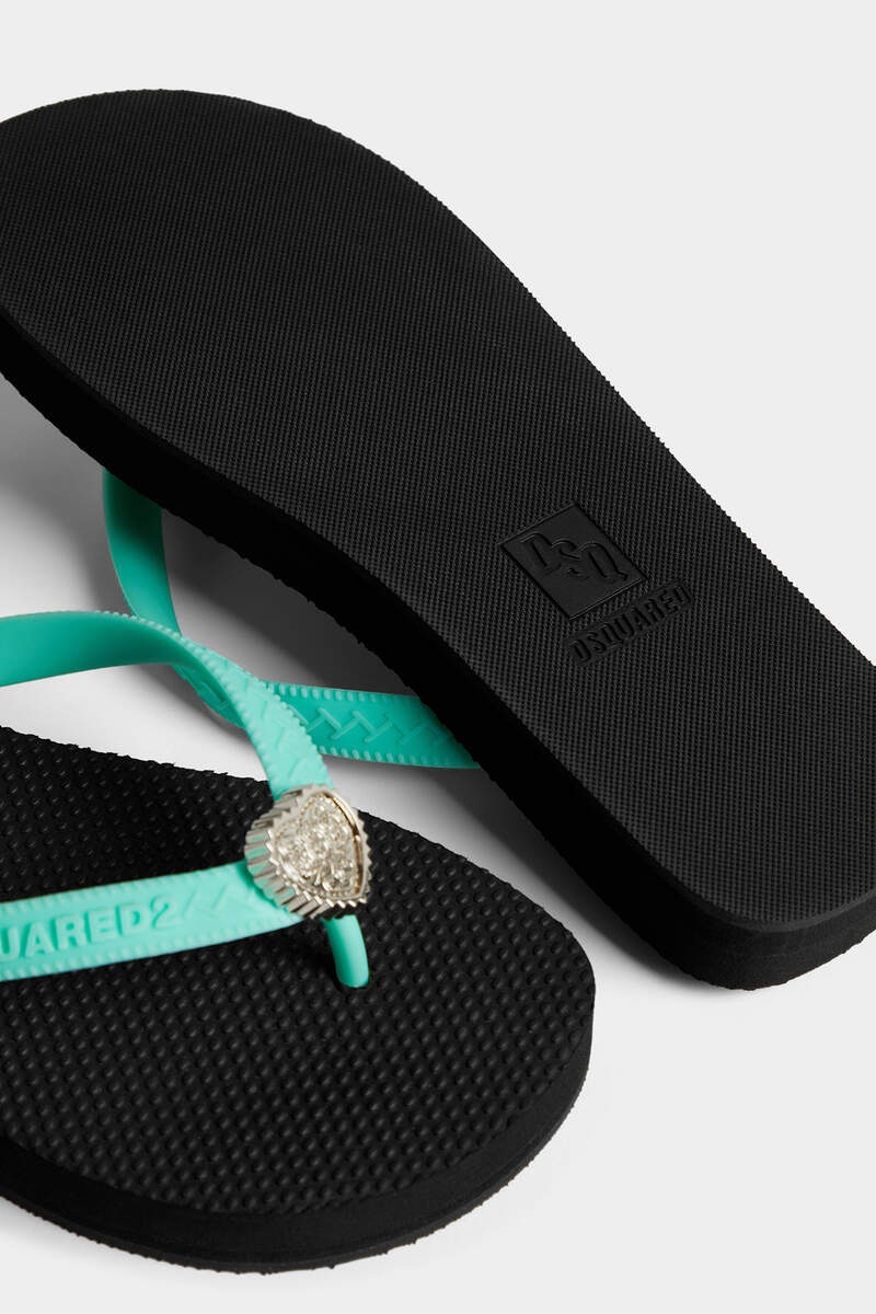 HEART FLIP FLOPS - 5