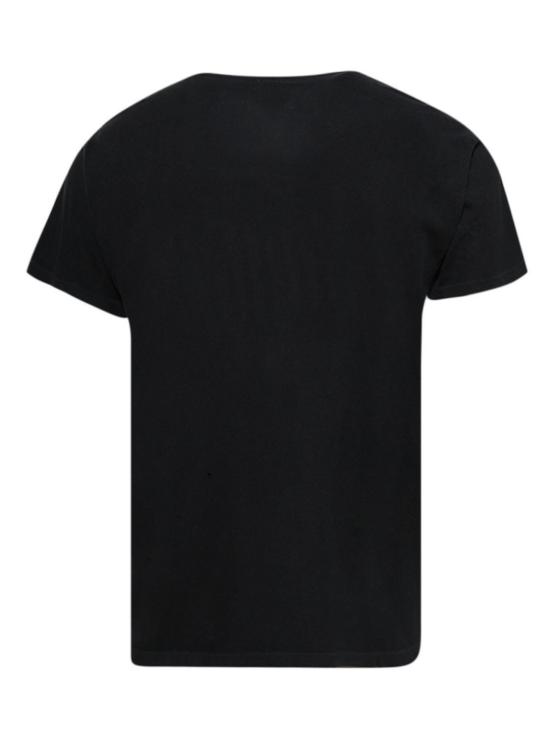 MadeWorn Iron Maiden-print cotton T-shirt outlook