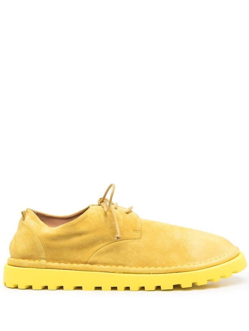 lace-up suede derby shoes 1