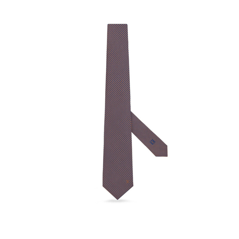 Micro Damier Tie 1