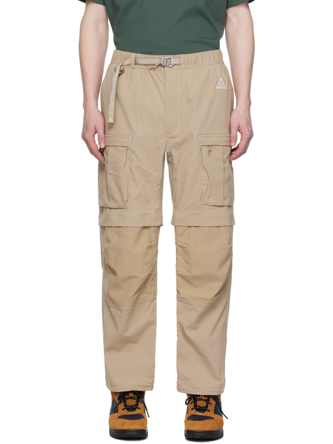 Khaki Smith Summit Cargo Pants - 1