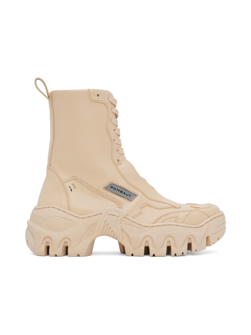 SSENSE Exclusive Beige Boccaccio II Boots 1